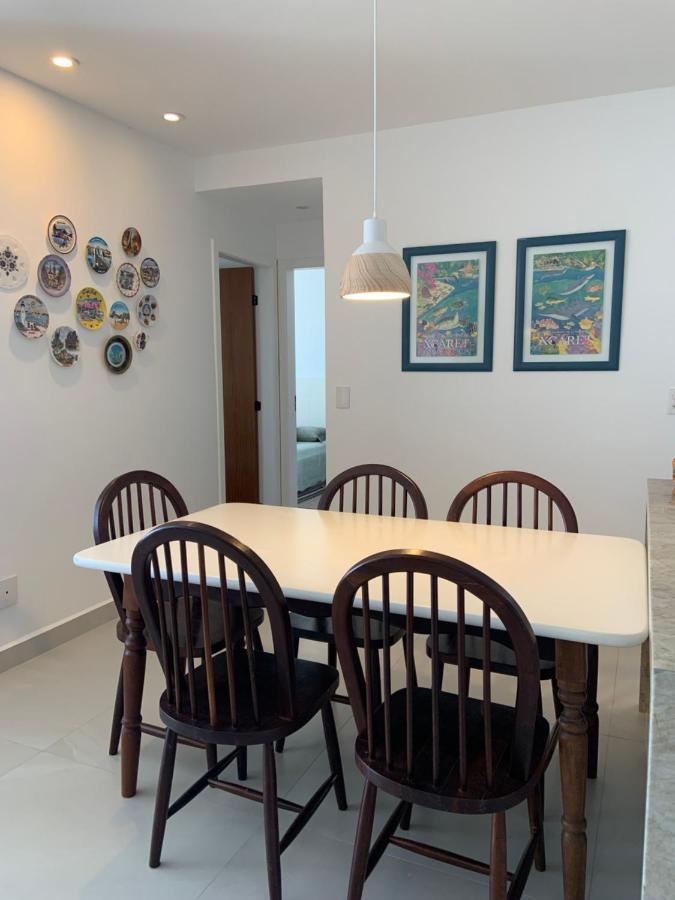 Apartamento Vista Do Mar, Pe Na Areia E Aguas Tranquilas, No Cento De Guarapari Kültér fotó