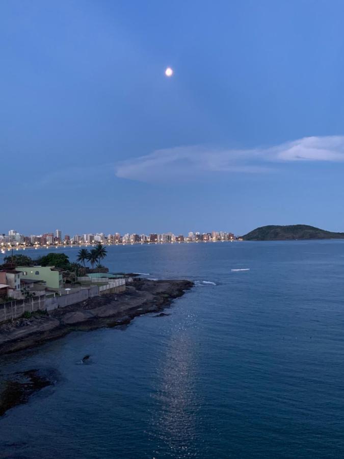 Apartamento Vista Do Mar, Pe Na Areia E Aguas Tranquilas, No Cento De Guarapari Kültér fotó