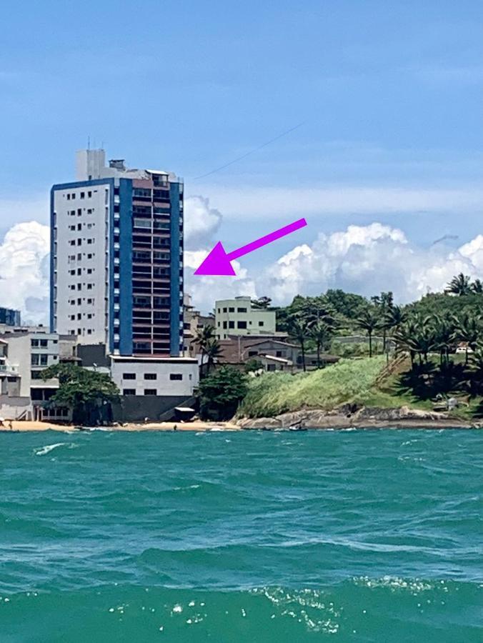 Apartamento Vista Do Mar, Pe Na Areia E Aguas Tranquilas, No Cento De Guarapari Kültér fotó