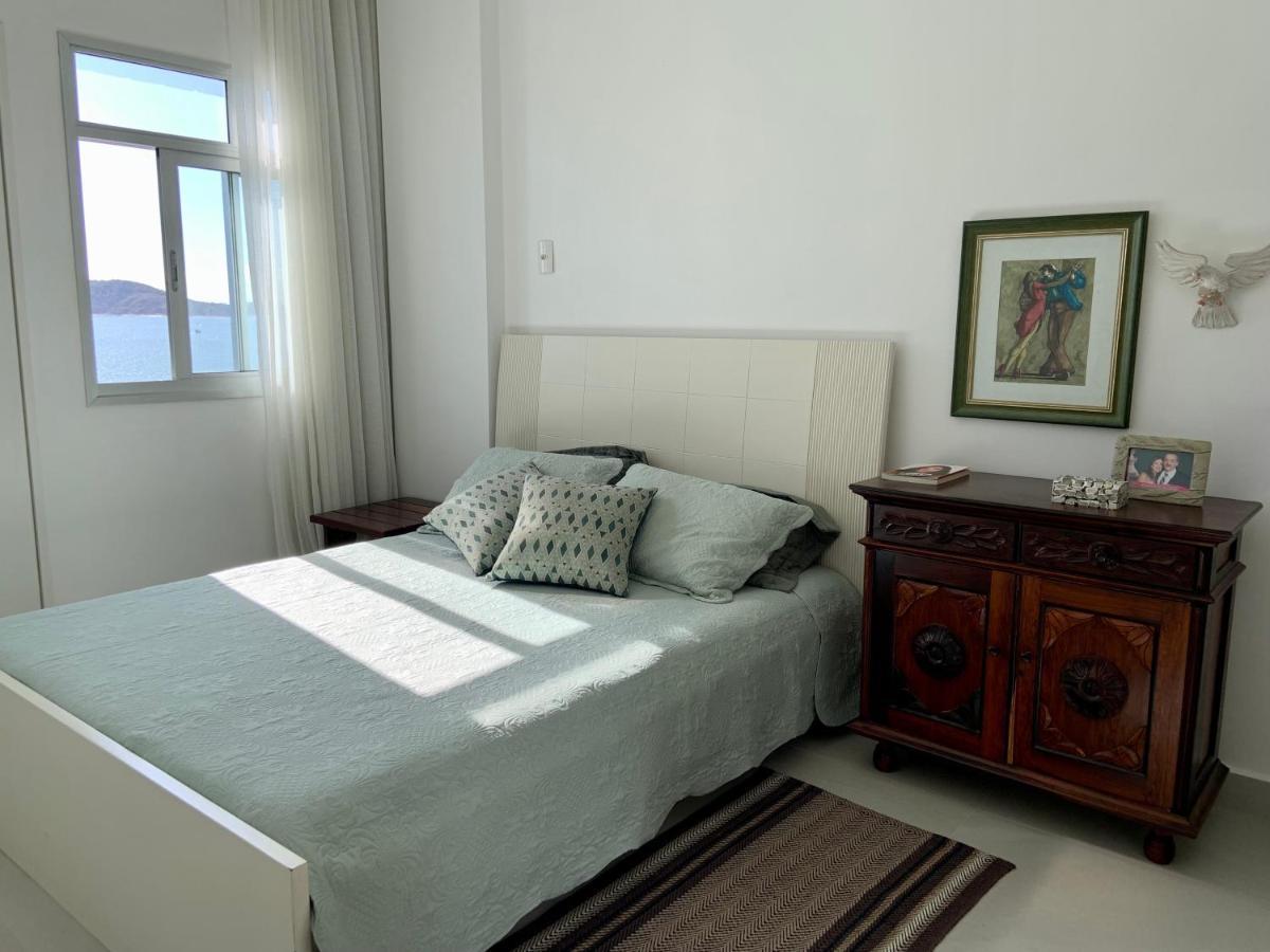 Apartamento Vista Do Mar, Pe Na Areia E Aguas Tranquilas, No Cento De Guarapari Kültér fotó