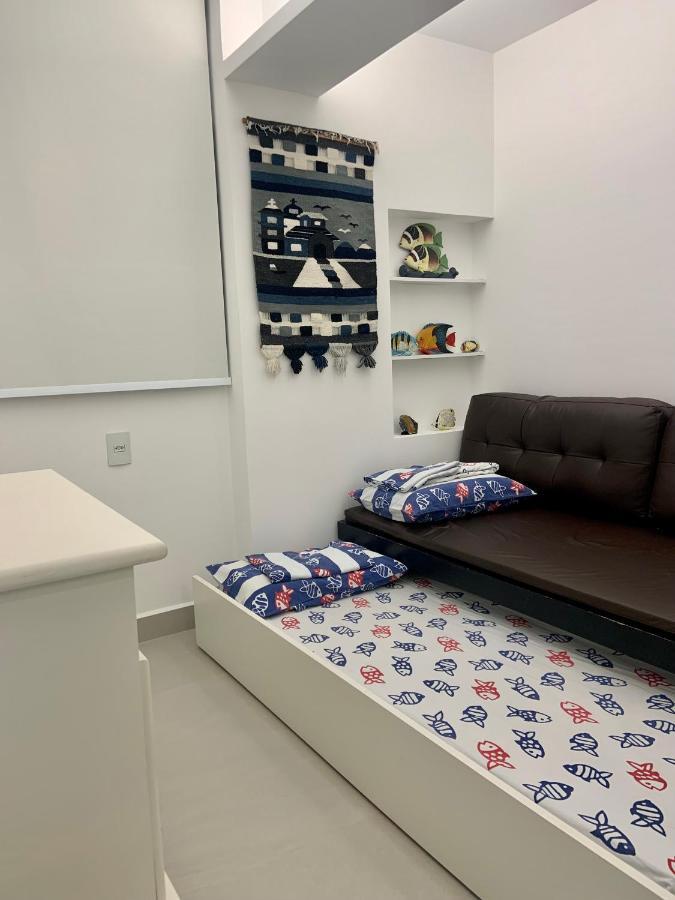 Apartamento Vista Do Mar, Pe Na Areia E Aguas Tranquilas, No Cento De Guarapari Kültér fotó
