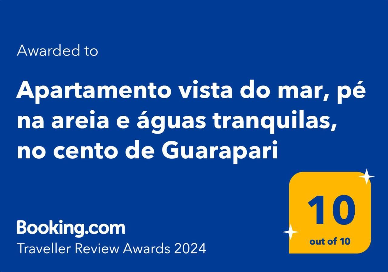 Apartamento Vista Do Mar, Pe Na Areia E Aguas Tranquilas, No Cento De Guarapari Kültér fotó